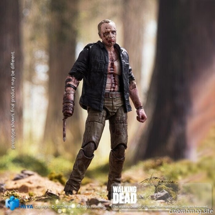 Hiya Toys has revealed the exquisite mini series figure of Merle Dixon (Walker Version) from The Walking Dead.