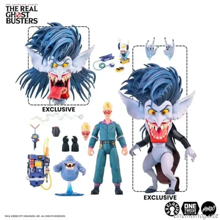 Mondo has introduced The Real Ghostbusters Egon Spengler and Boogieman sixth scale action figure Collector's Pack.