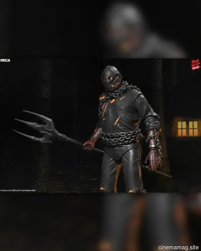 Пятница, 13-е: Ultimate Savini Jason фигурка действия из игры, выпущенная NECA