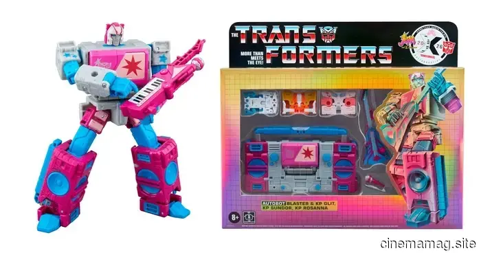 Jem y los Hologramas se encuentran con los Robots disfrazados en el último conjunto de figuras colaborativas de Transformers de Hasbro.
