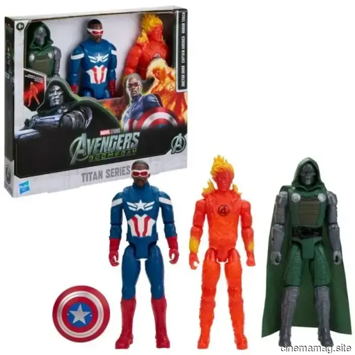 Hasbro has revealed the Marvel’s Avengers: Doomsday Actionverse and Titan Heroes figures.