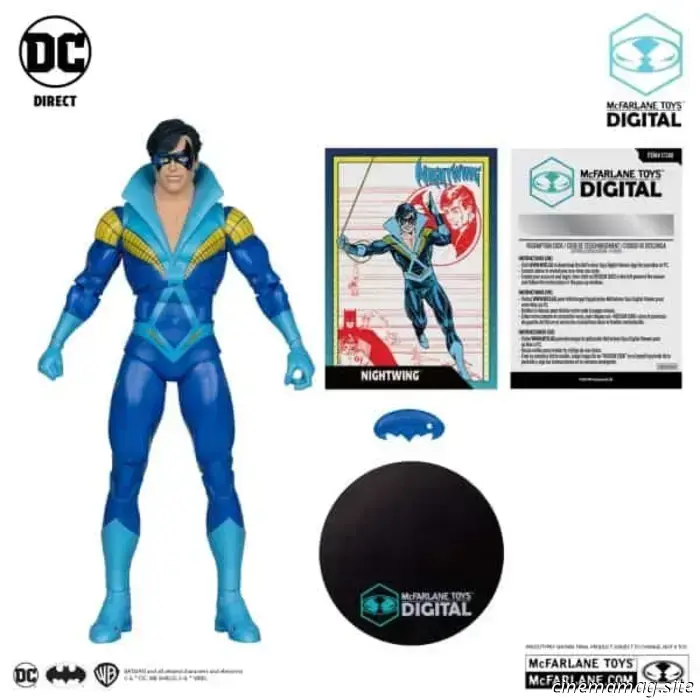McFarlane Toys presenta le nuove action figures di Batman, Batgirl, Nightwing e Monarch DC Direct
