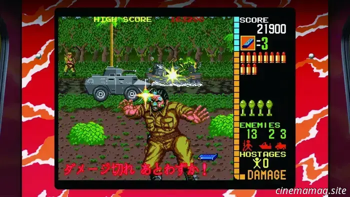 Переживите вместе с Taito классические ретро-игры на coin-op со Operation Night Strikers
