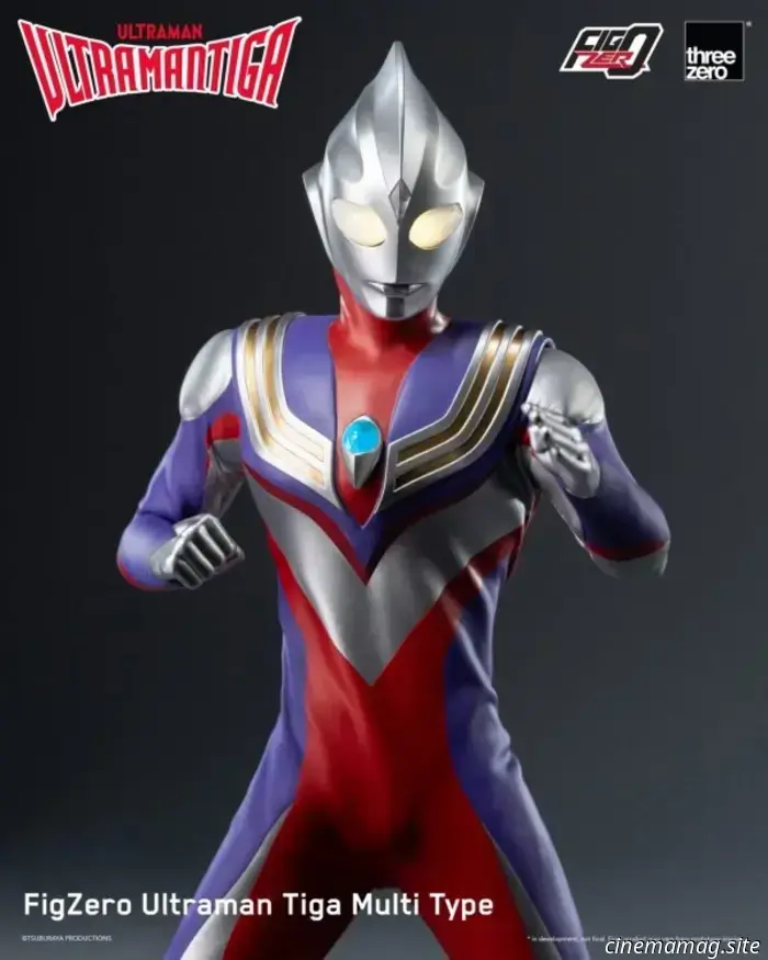 Threezero has revealed the sixth scale figure of Ultraman Tiga Multi Type from the FigZero Series.