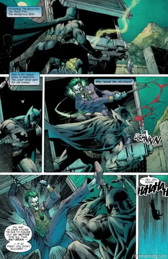 Hush 2 starts with a preview of Batman #158.