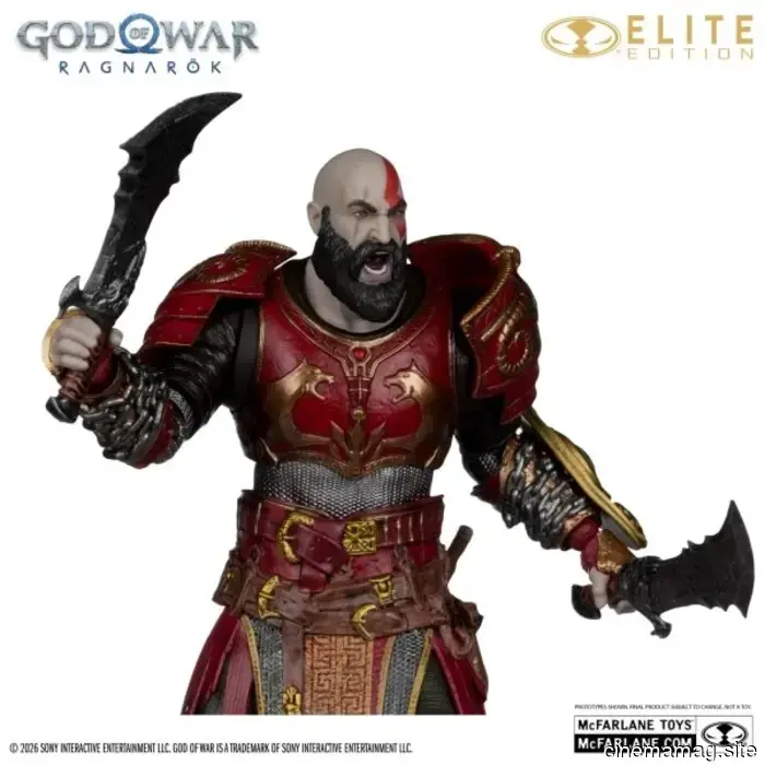Nuevas figuras de acción de God of War Ragnarök reveladas por McFarlane Toys