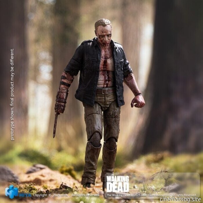 Hiya Toys has revealed the exquisite mini series figure of Merle Dixon (Walker Version) from The Walking Dead.