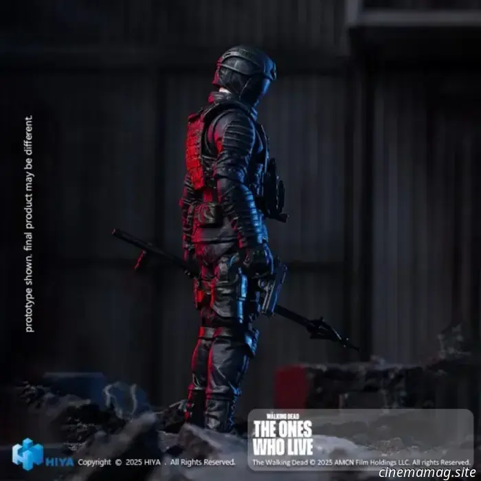 Hiya Toys has revealed the exquisite mini series figure of the CRM Soldier from The Walking Dead: The Ones Who Live.