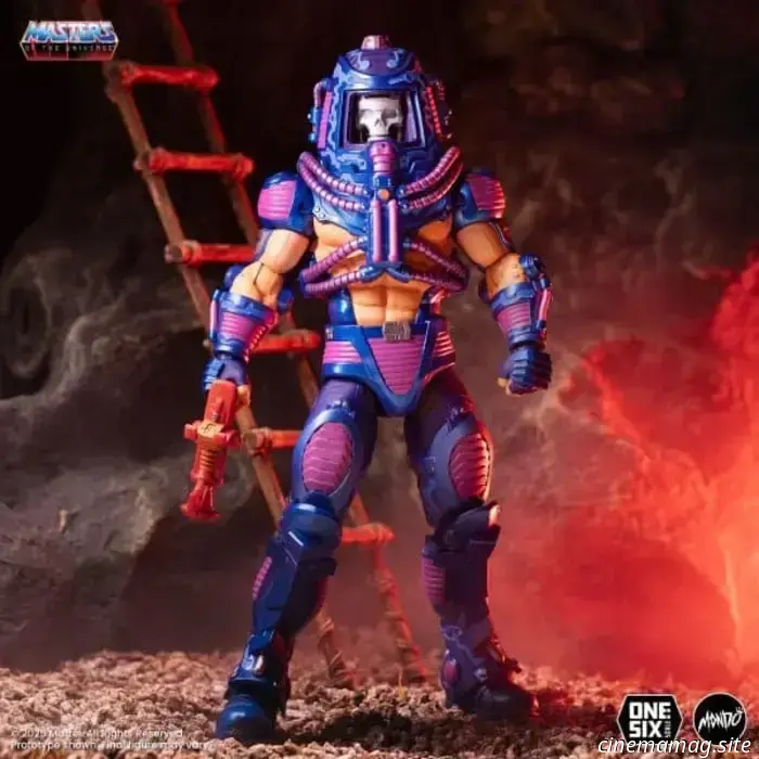 Mondo presenta la figura in edizione limitata in scala sesta di Man-E-Faces dei Masters of the Universe
