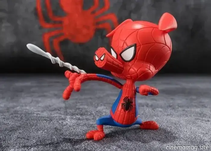 Tamashii Nations has revealed a collectible 2-pack featuring Spider-Man Noir and Spider-Ham from Across the Spider-Verse.