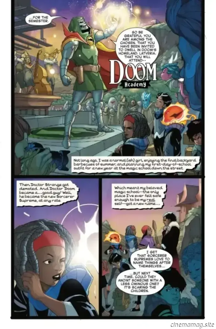 Doom Academy #1 - Anteprima del fumetto