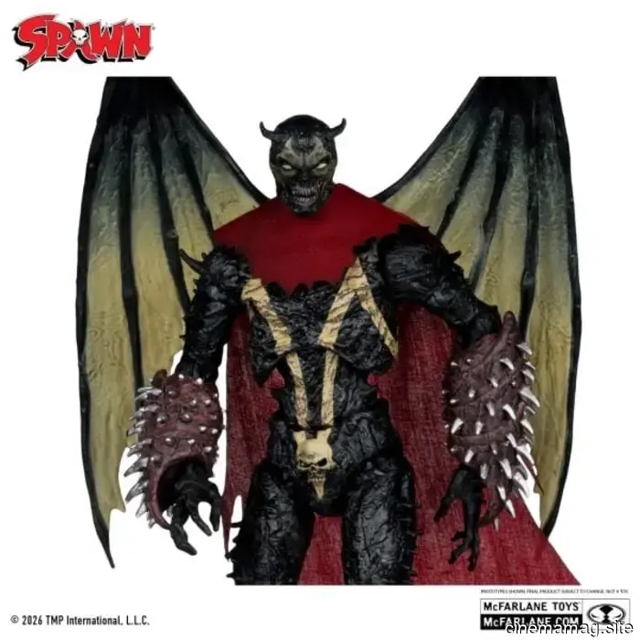 McFarlane Toys lanza las figuras de acción Nightmare Spawn, Wings of Redemption y Curse of the Spawn.