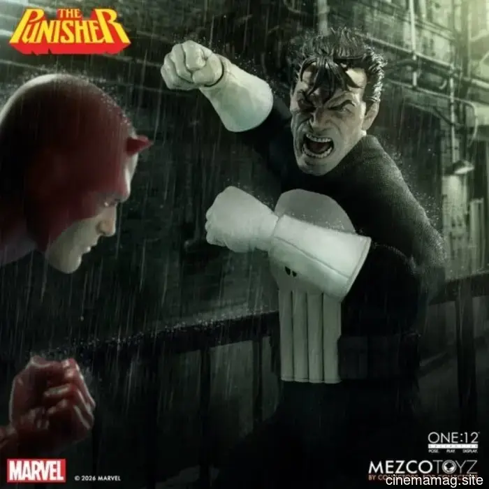 El Castigador se une al One:12 Collective con una nueva figura de acción de Mezco Toyz.