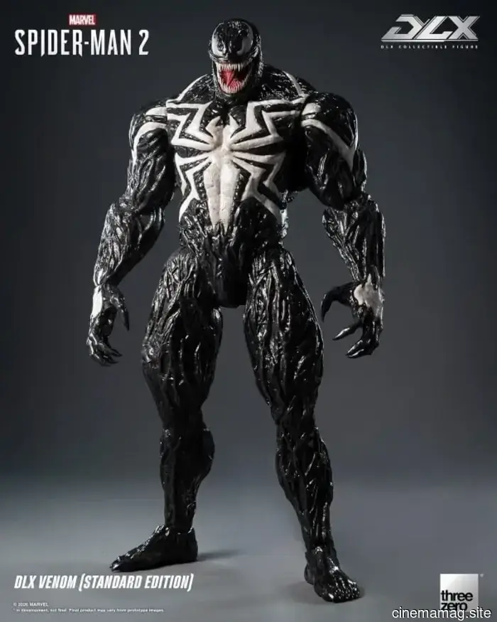 Venom recibe el tratamiento DLX de Threezero con la figura de Marvel's Spider-Man 2.