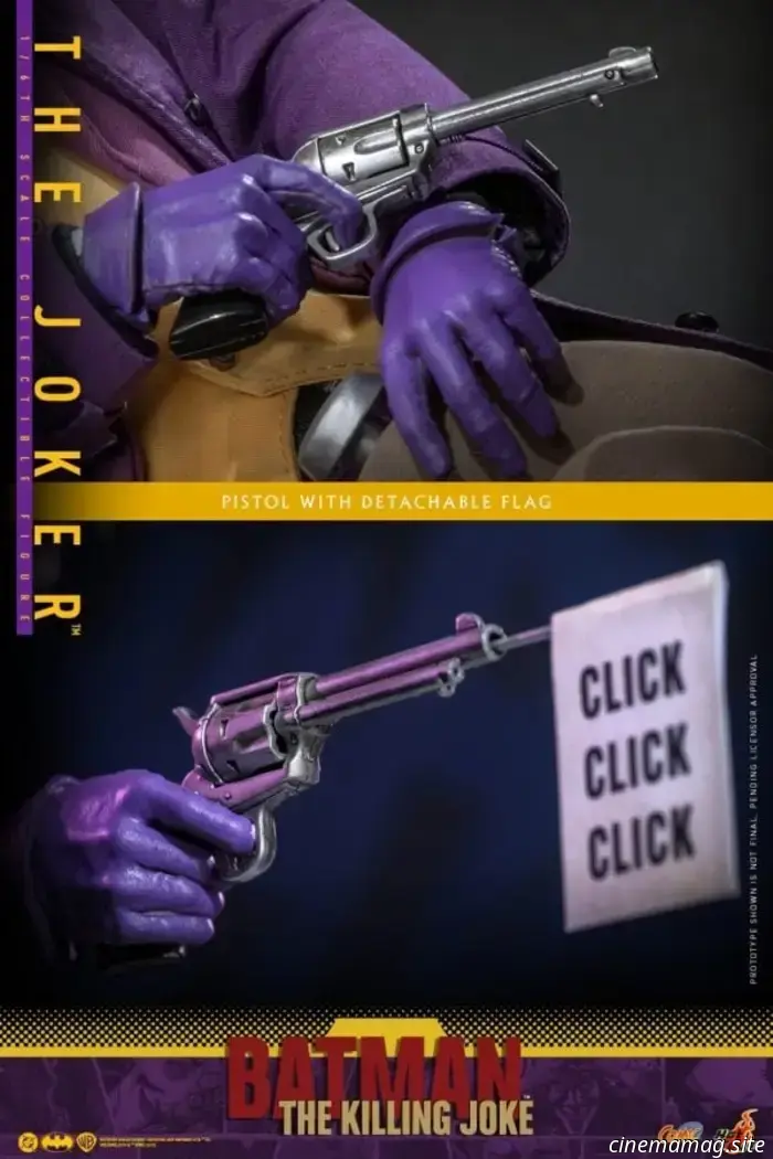 La figura del Joker in scala 1/6 da Batman: The Killing Joke svelata da Hot Toys
