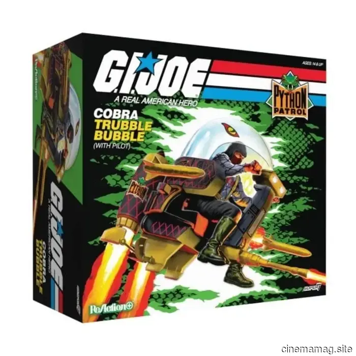 Super7 trae Trubble Bubbles y Ninja Force a G.I. Joe: A Real American Hero ReAction+ series