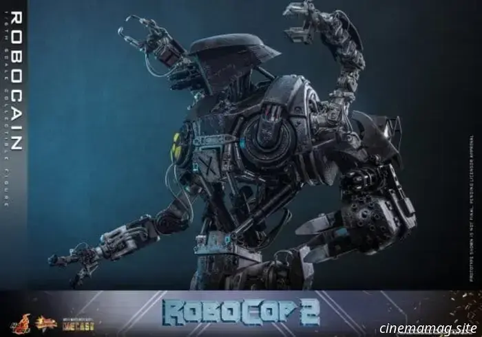 Hot Toys presenta las figuras a escala 1/6 de RoboCop y RoboCain de RoboCop 2