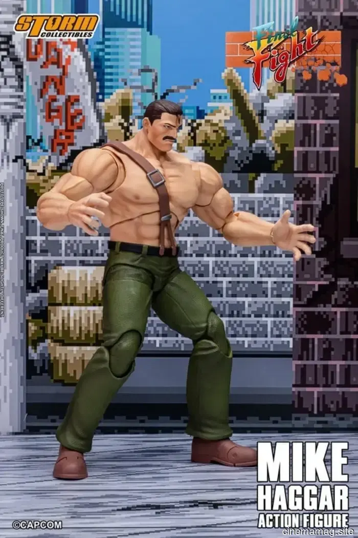 Storm Collectibles reveals action figures of Cody Travers and Mike Haggar from Final Fight.