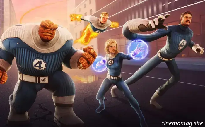 The Fantastic Four join Marvel Strike Force.