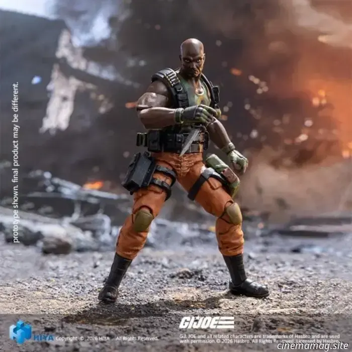 Roadblock joins Hiya Toys' G.I. Joe Exquisite Mini Series with a new figure release.