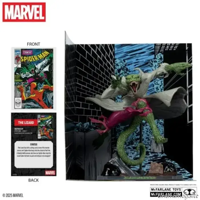 Gambit, Doctor Strange, Spider-Man e The Lizard si uniscono alla linea di collezionabili Marvel di McFarlane.