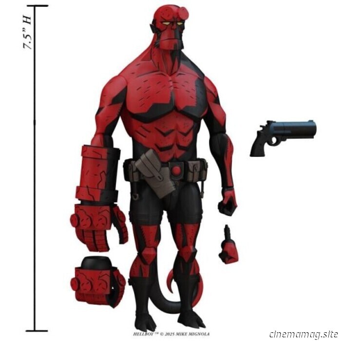 Boss Fight Studios presenta la figura de acción de Hellboy (Grande, Rojo y Oscuro)