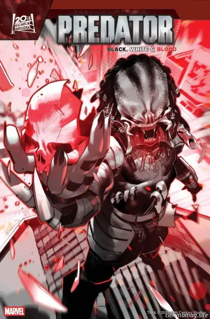 Predator will be getting the Black, White & Blood treatment from Marvel Comics.