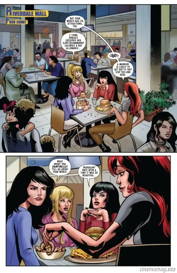 Red Sonja and Vampirella Encounter Betty and Veronica Volume 2 - Comic Book Sneak Peek