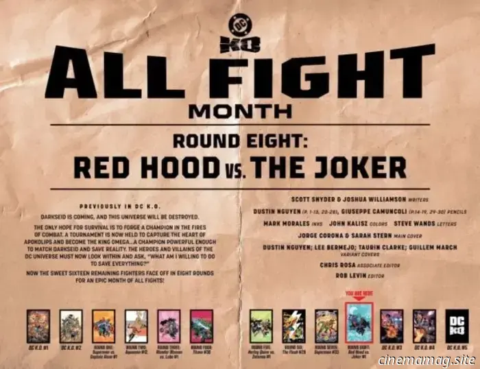 Comic Book Preview – DC K.O. The Joker vs. Red Hood #1