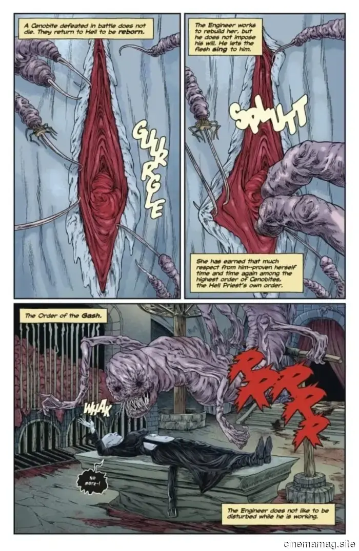 Inizia una nuova era di fumetti di Hellraiser con la prima anteprima di Hellraiser: Resurrections – The Deep Gospel