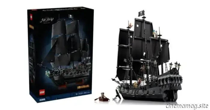 LEGO rivisita Pirati dei Caraibi per il set LEGO Icons della nave pirata del Capitano Jack Sparrow.