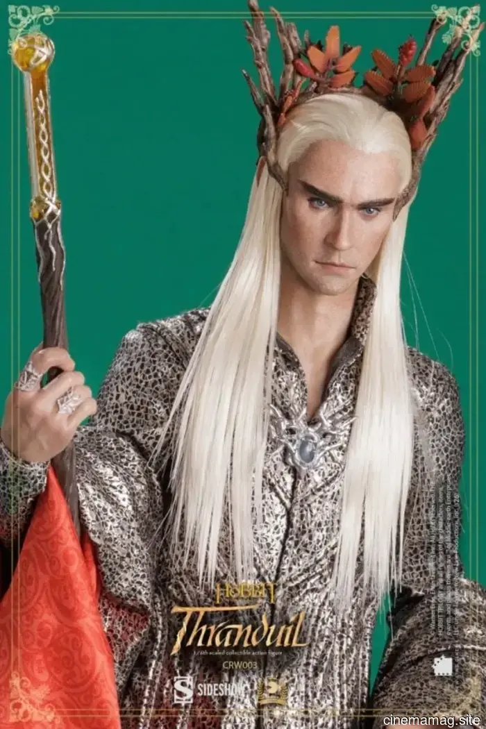 Asmus Toys presenta la figura coleccionable de Thranduil de Lee Pace de El Hobbit.