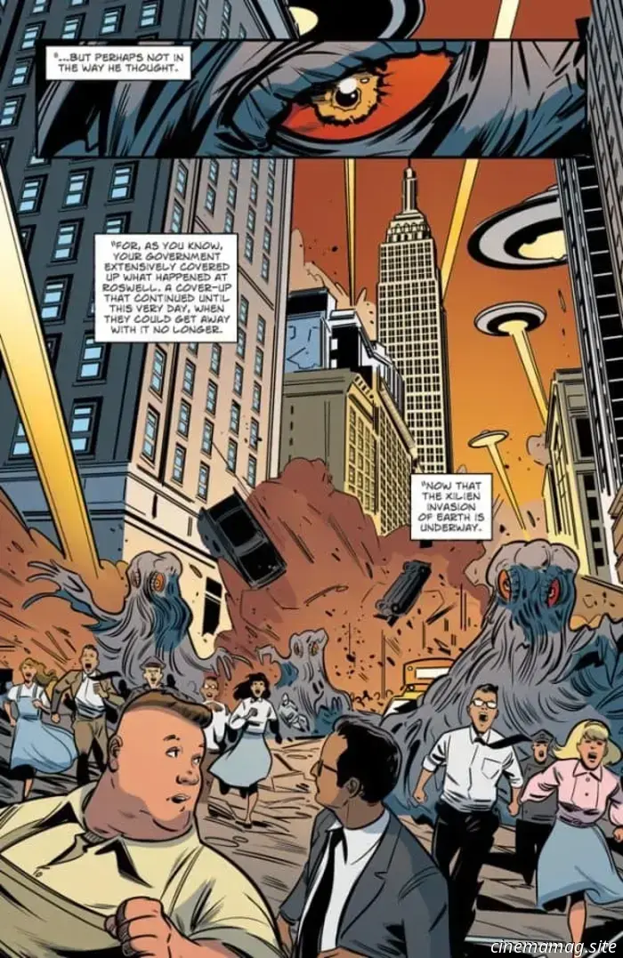 Godzilla: Qui Là Ci Sono Extraterrestri #2 - Anteprima del Fumetto