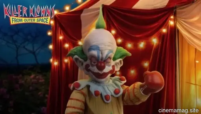 Shorty si unisce alla collezione di peluche Killer Klowns from Outer Space di Mezco Toyz