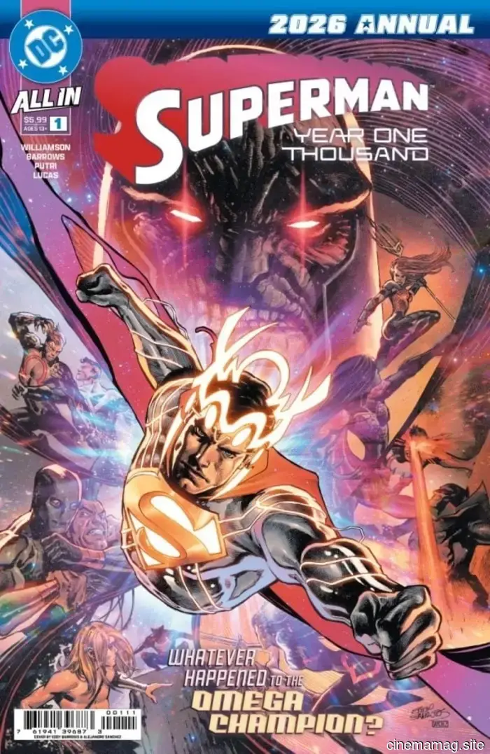 Vista previa del cómic – Superman 2026 Anual: Año Mil #1