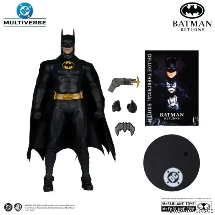 Le action figure di Batman Returns della linea DC Multiverse svelate da McFarlane Toys