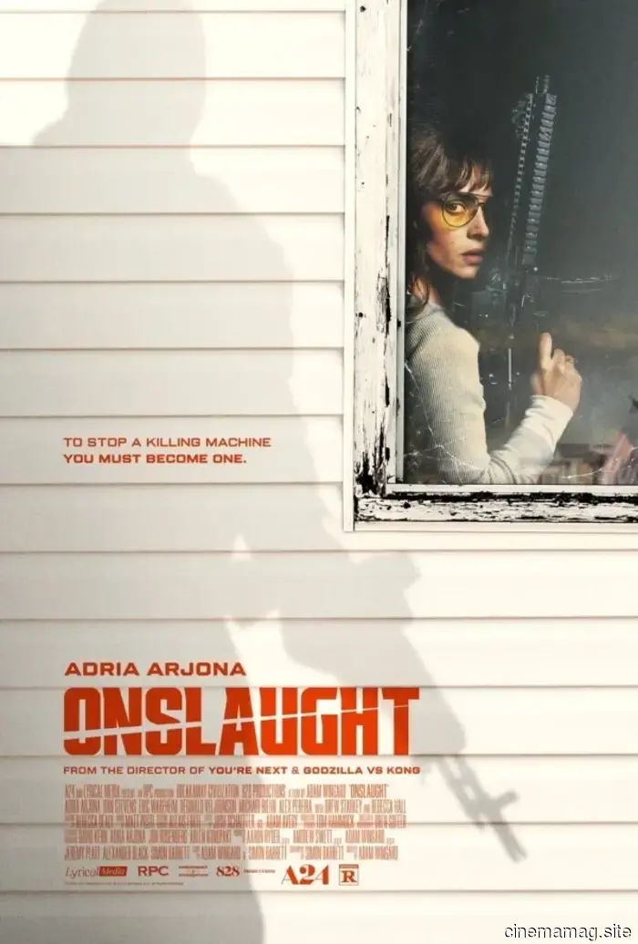 In the trailer for Adam Wingard's Onslaught, Adria Arjona faces off against super-soldiers.