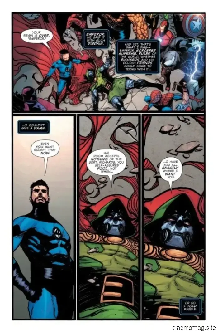 Vista previa del cómic – Doom 2099: La ira de Doom #1