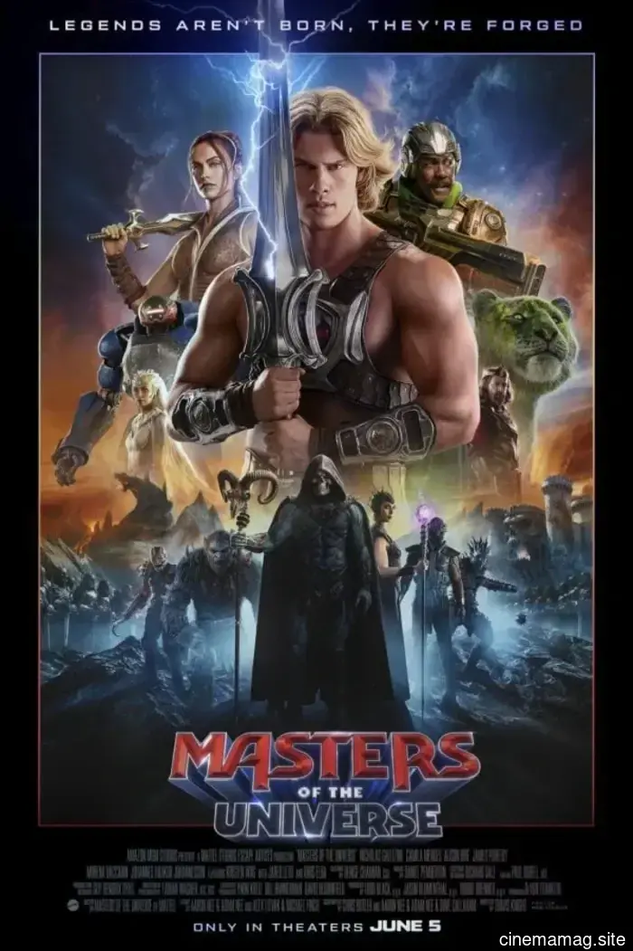 The featurette "Becoming He-Man" offers a behind-the-scenes look at Masters of the Universe.