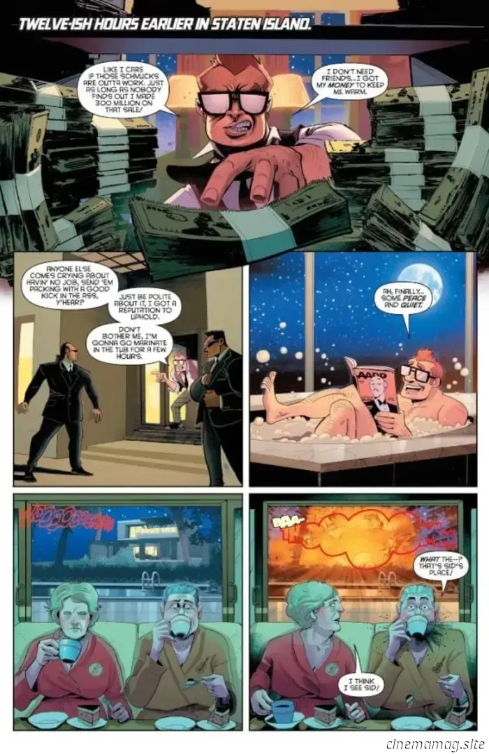 Превью комикса — Харли Квинн X Эльвира №2