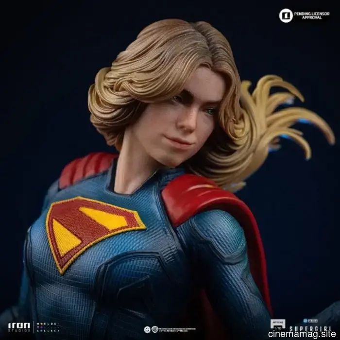Iron Studios reveals a collectible statue of Supergirl and Krypto.