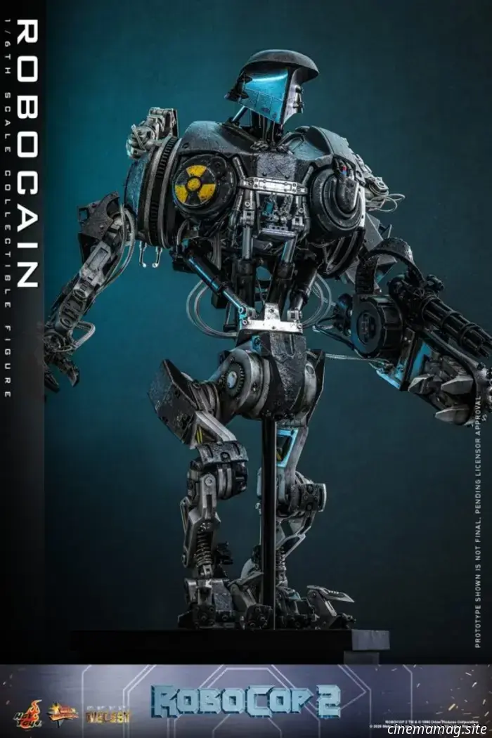 Hot Toys presenta las figuras a escala 1/6 de RoboCop y RoboCain de RoboCop 2