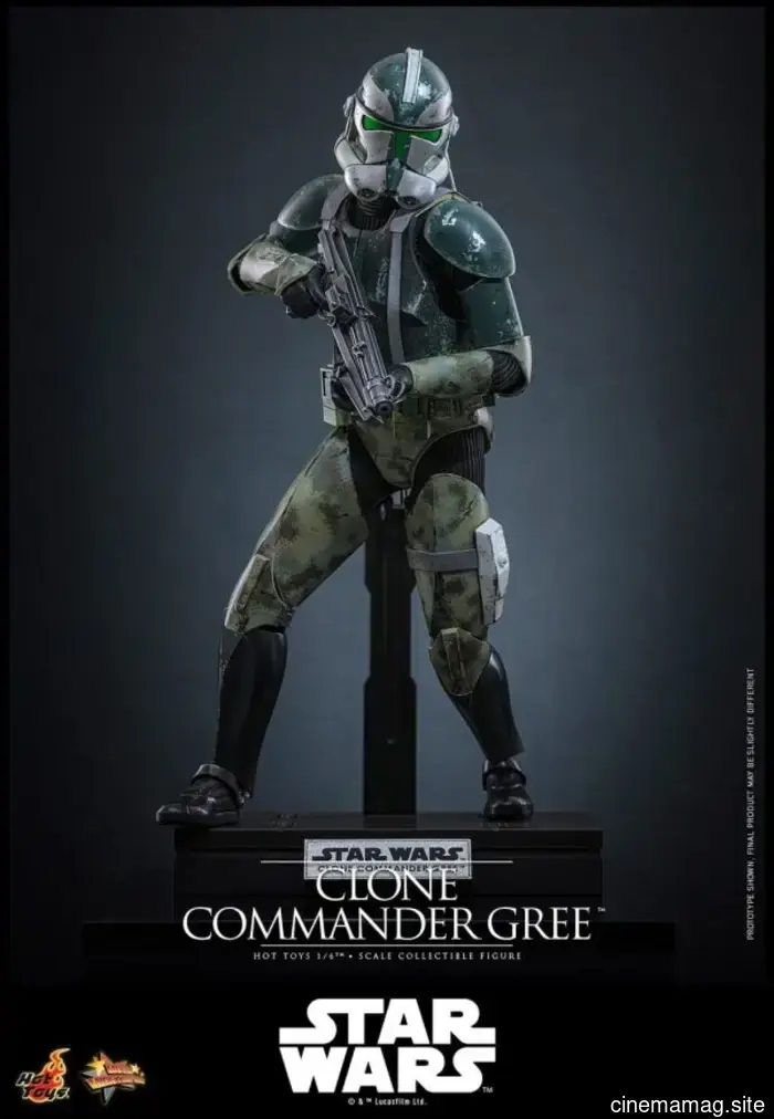 Il Clone Commander Gree si unisce alla collezione in scala sesta di Star Wars di Hot Toys.