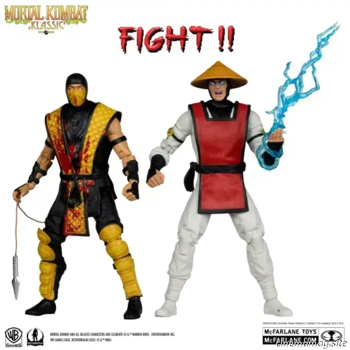 McFarlane Toys lancia una nuova ondata di action figure della serie Mortal Kombat Klassic