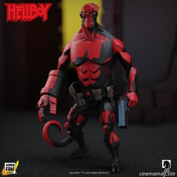 Boss Fight Studios presenta la figura de acción de Hellboy (Grande, Rojo y Oscuro)