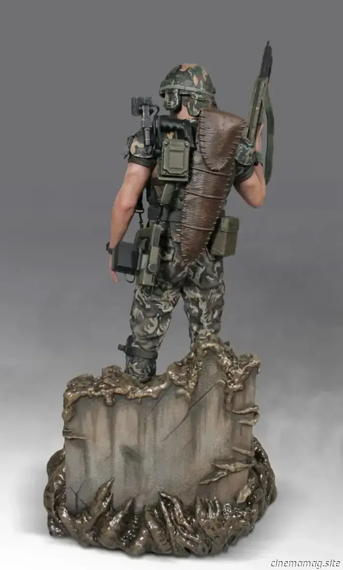 Il caporale Hicks, statua di Aliens in scala di un quarto di dollaro, svelata da Hollywood Collectibles Group