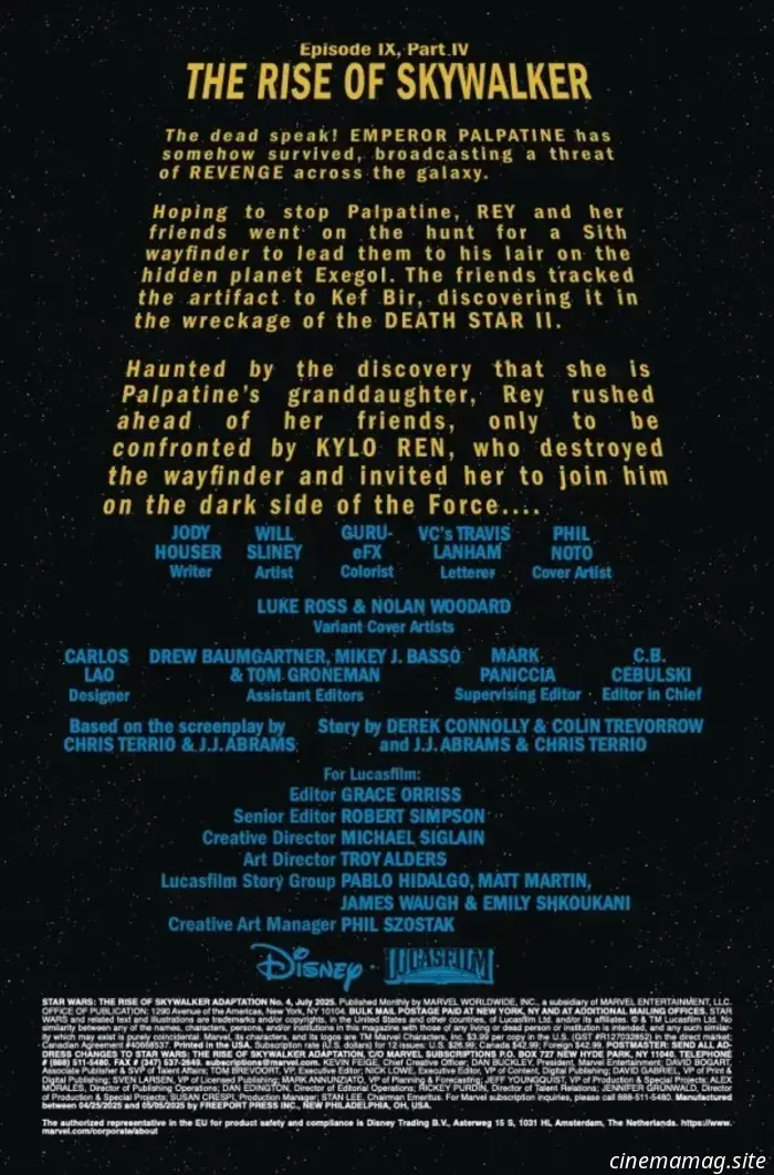 Star Wars: The Rise of Skywalker Adaptation #4 - Comic Book Sneak Peek