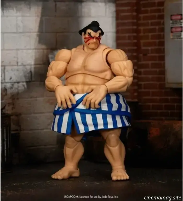 E. Honda se une a la línea de figuras de acción Ultra Street Fighter II de Jada Toys