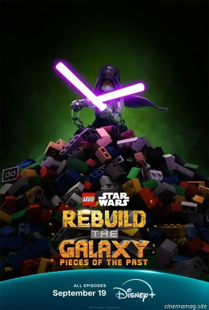 Introducing Dan Stevens' fallen Jedi, Solitus, featured on the poster for LEGO Star Wars: Rebuild the Galaxy - Pieces of the Past.