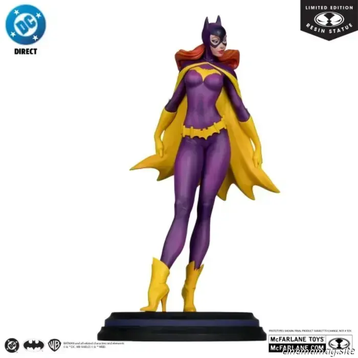Бэтгерл присоединяется к линейке DC Cover Girls от Макфарлейна с коллекционной статуэткой